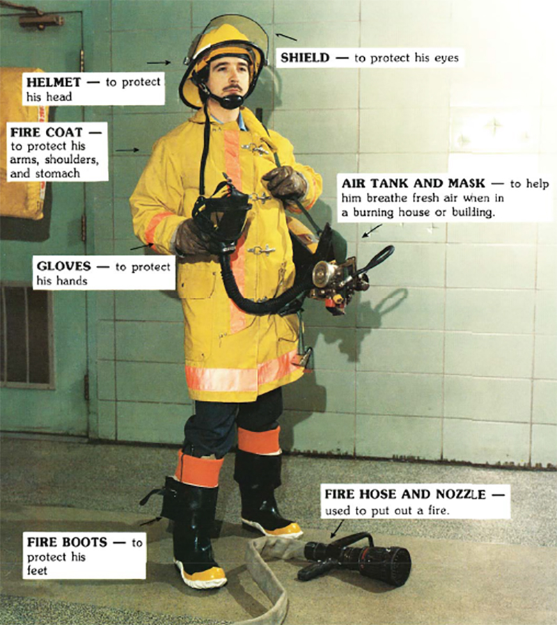 A Firefighter's Special Clothes